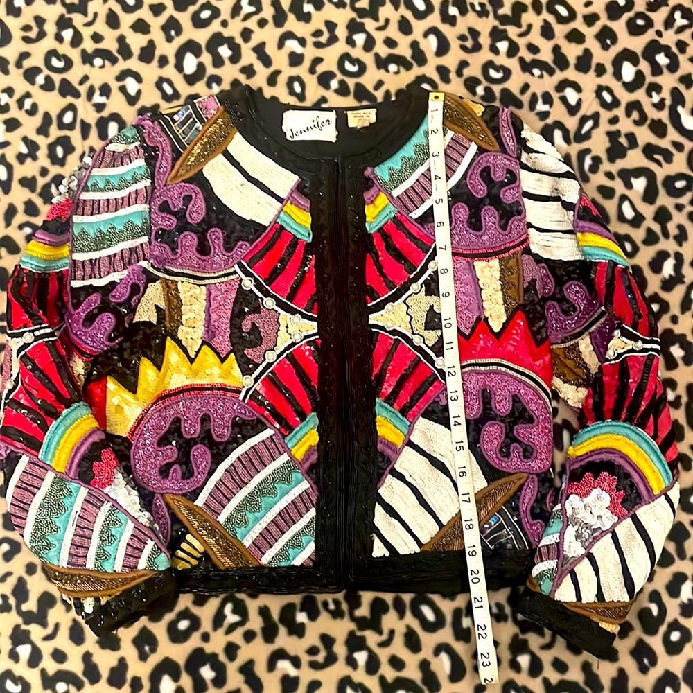 VINTAGE Sequin Jacket